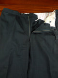 26/1057 dege & skinner 2004 savile row bespoke charcoal grey 3-button worsted suit 44 regular (portly cut)