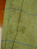 26/1082 dege & skinner 2000 savile row bespoke heavyweight green wp check tweed suit w/ trouser & breeks 45 regular