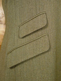 26/1081 vintage harry hall green keepers tweed riding / hacking jacket 44-45 regular to long
