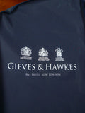 26/1097 gieves & hawkes savile row bespoke blue suit bag carrier