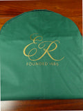 26/1096 immaculate ede & ravenscroft woven green suit bag carrier