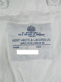 26/1099 kent haste lachter 2018 savile row bespoke cream white cotton chino trouser 38