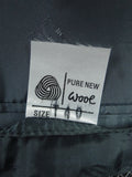 26/1105 Near immaculate daks jermyn street grey / blue prince of wales check wool suit 40 long