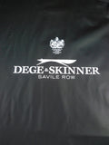 26/1121 immaculate dege & skinner savile row bespoke black suit bag carrier