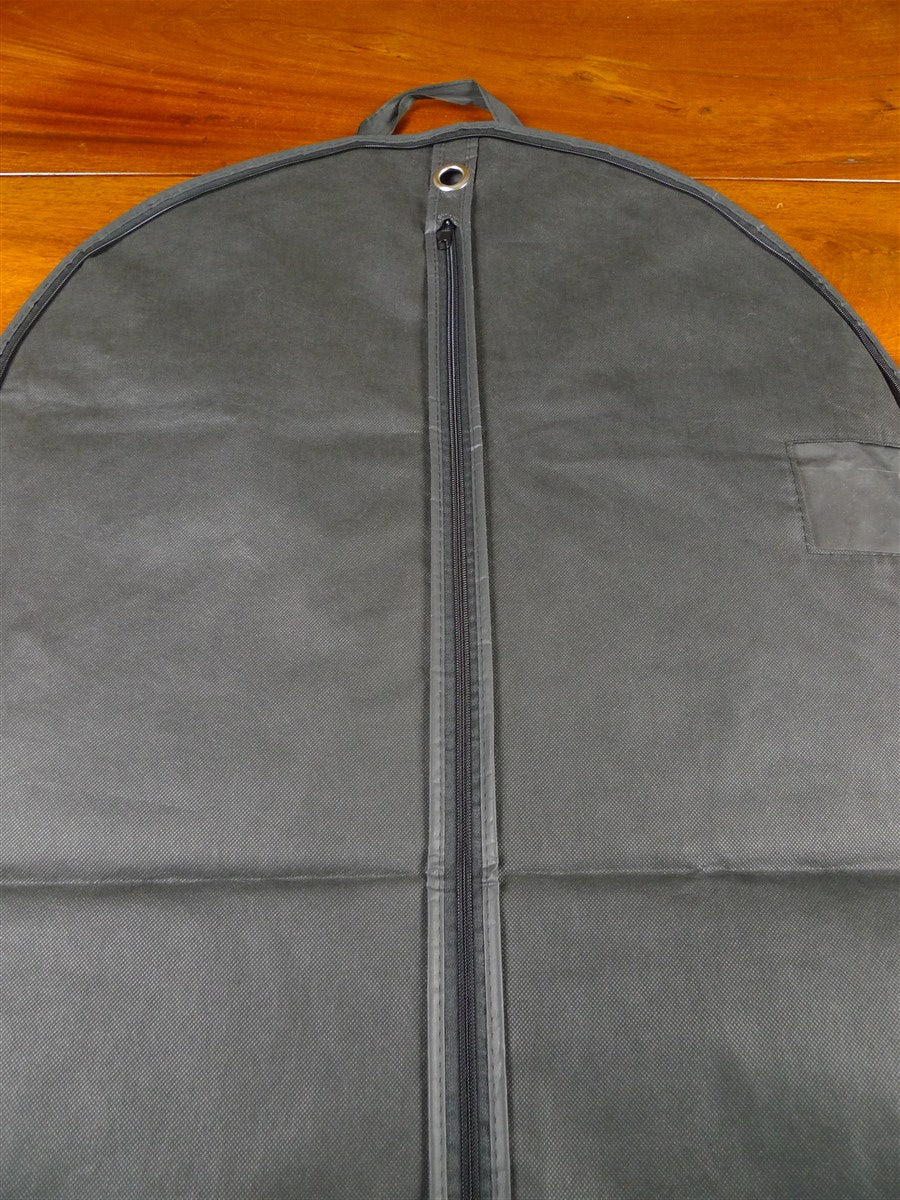 26/1143 benson & clegg jermyn street london black / gold suit bag carrier
