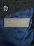 26/1110 near immaculate ede & ravenscroft grey wool sports jacket blazer w/ horn buttons (rrp £400) 40 regular
