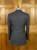 26/1106 apsley mayfair 2010 bespoke canvassed grey worsted 3-piece suit 38 regular