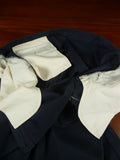 26/1115 community clothing (patrick grant of norton & sons) navy blue relaxed heavyweight cotton twill chino (rrp £125) 42