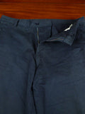 26/1114 community clothing (patrick grant of norton & sons) navy blue relaxed heavyweight cotton twill chino (rrp £125) 40