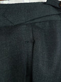 26/1124 h. huntsman & sons 2003 savile row bespoke grey worsted trouser 38