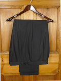 26/1124 h. huntsman & sons 2003 savile row bespoke grey worsted trouser 38