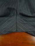 26/1133 vintage dege & sons 1978 savile row bespoke grey pinstripe worsted waistcoat & trouser 39 regular