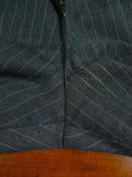 26/1133 vintage dege & sons 1978 savile row bespoke grey pinstripe worsted waistcoat & trouser 39 regular