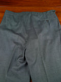 26/1134 vintage dege & sons 1991 savile row bespoke grey pick weave worsted waistcoat & trouser 41 regular