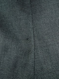 26/1134 vintage dege & sons 1991 savile row bespoke grey pick weave worsted waistcoat & trouser 41 regular