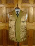 26/1136 immaculate airey & wheeler savile row bespoke green / brown wp check tweed sports jacket 48 short