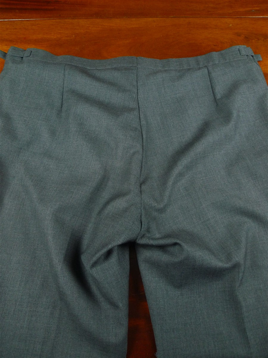 26/1129 immaculate vintage airey & wheeler savile row bespoke grey worsted & mohair suit 48 short