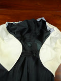 26/1127 vintage airey & wheeler savile row bespoke grey pin-stripe worsted & mohair suit 48 short