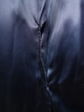 26/1126 vintage airey & wheeler savile row bespoke navy blue pin-stripe worsted suit 48 short