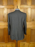 26/1135 immaculate cordings of piccadilly grey worste wool suit 48 regular