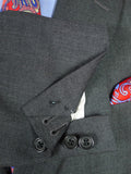 26/1135 immaculate cordings of piccadilly grey worste wool suit 48 regular