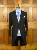 26/1169 immaculate vintage 1966 maurice sedwell savile row bespoke black wool morning coat 37 long